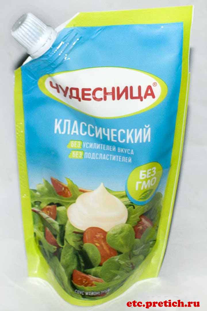 Обзор Чудесница майонез классический, 15% жирности, какая цена Обзор Чудесница майонез классический, 15% жирности, какая цена