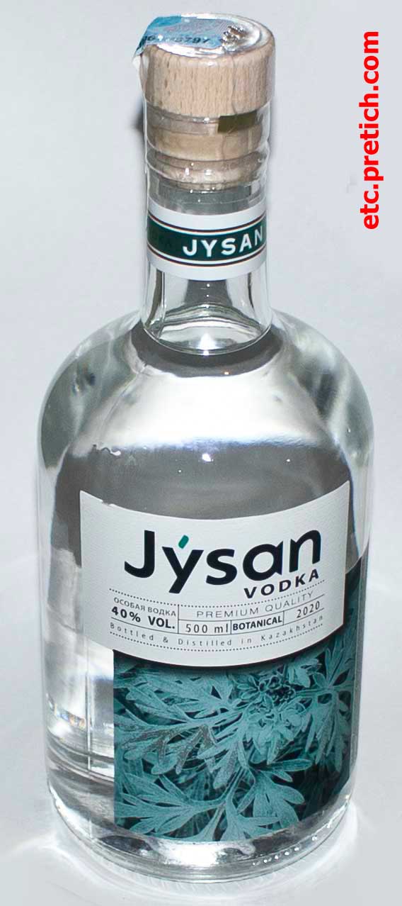 Jysan Vodka обзор и отзыв на врдку из Казахстана, какая у неё цена и где купить?