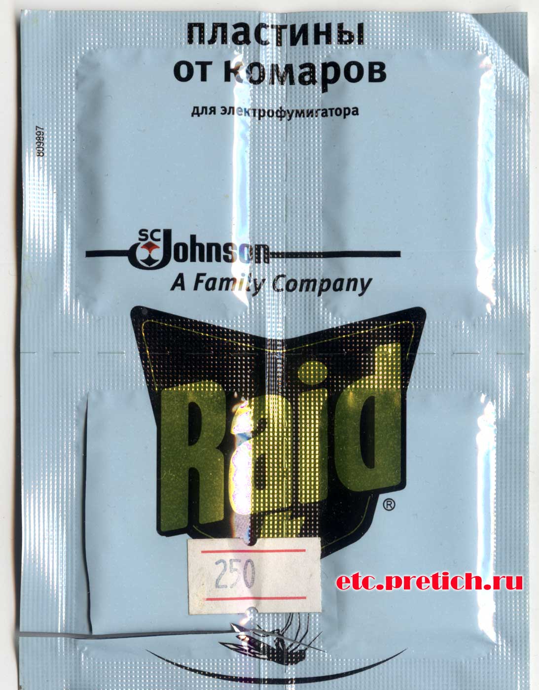 RAID пластины от комаров для электрофумигатора - отзыв RAID пластины от комаров для электрофумигатора - отзыв