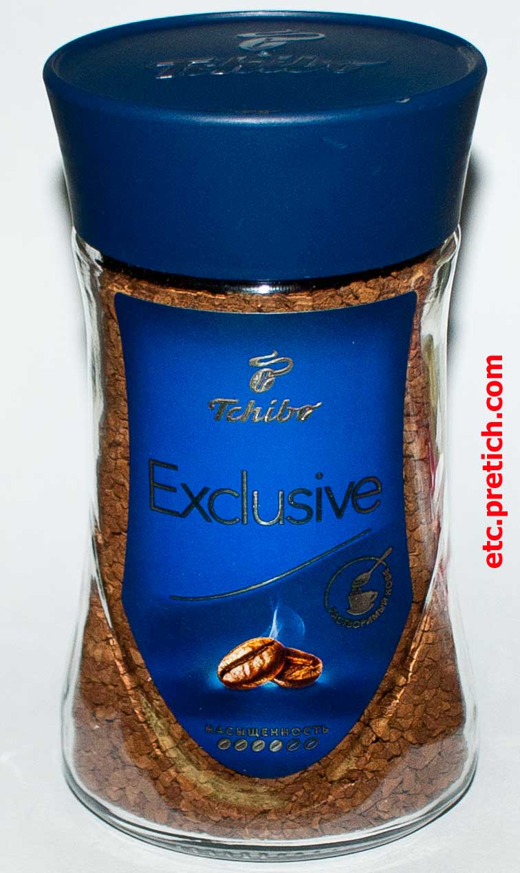 Отзыв на кофе Tchibo Exclusive натуральный растворимый какая цена и где купить
