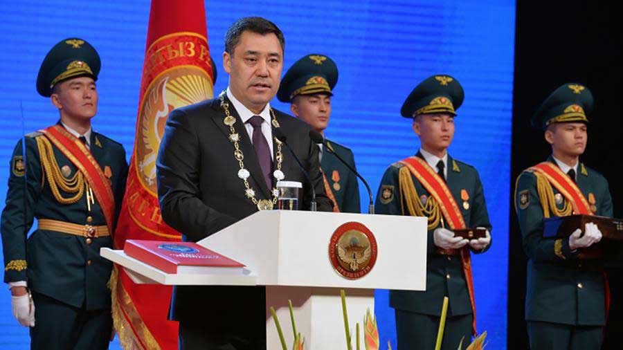 Садыр Жапаров новый президент Киргизии