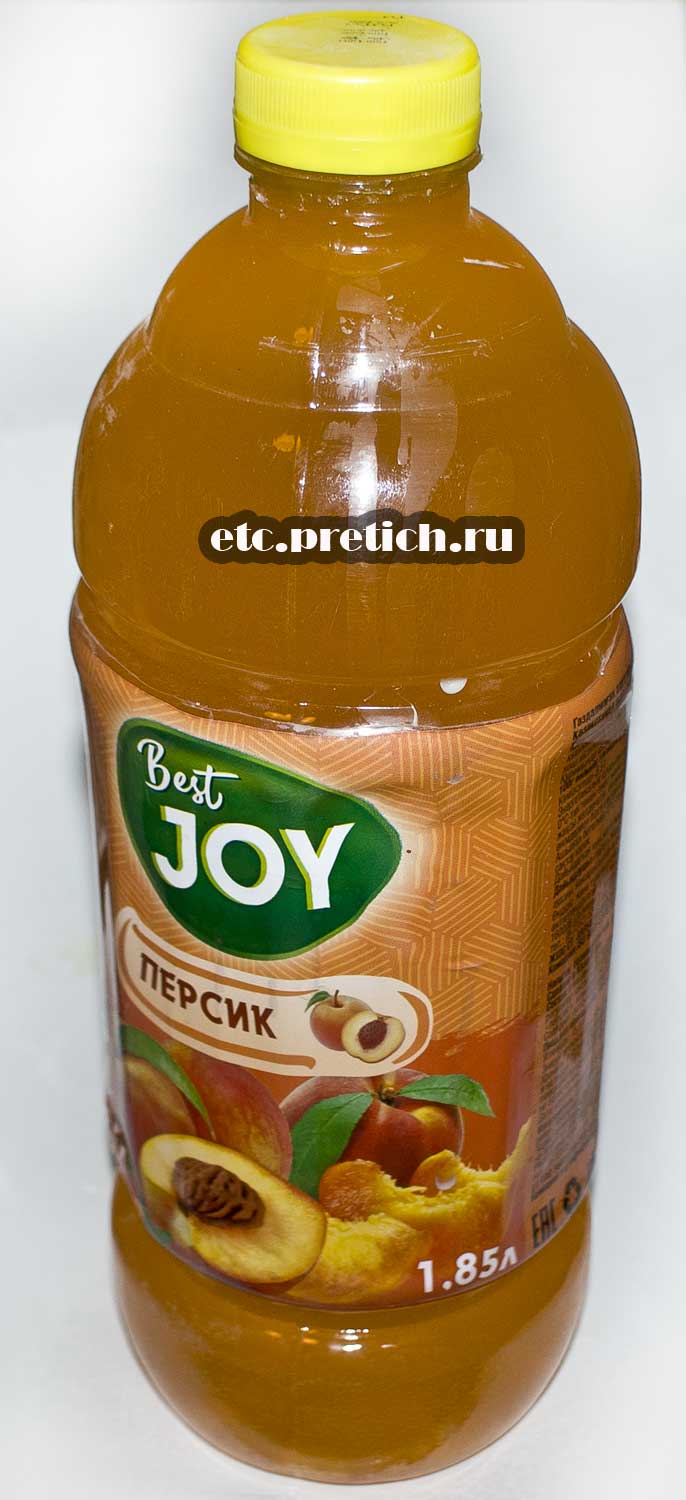 Отзыв на Best JOY персик - сок, но это не сок, просто напиток Отзыв на Best JOY персик - сок, но это не сок, просто напиток