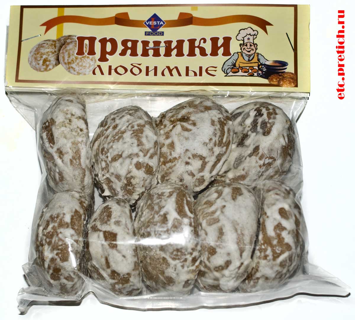 Отзыв на Пряники любимые VESTA-L FOOD сделано в Казахстане Отзыв на Пряники любимые VESTA-L FOOD сделано в Казахстане