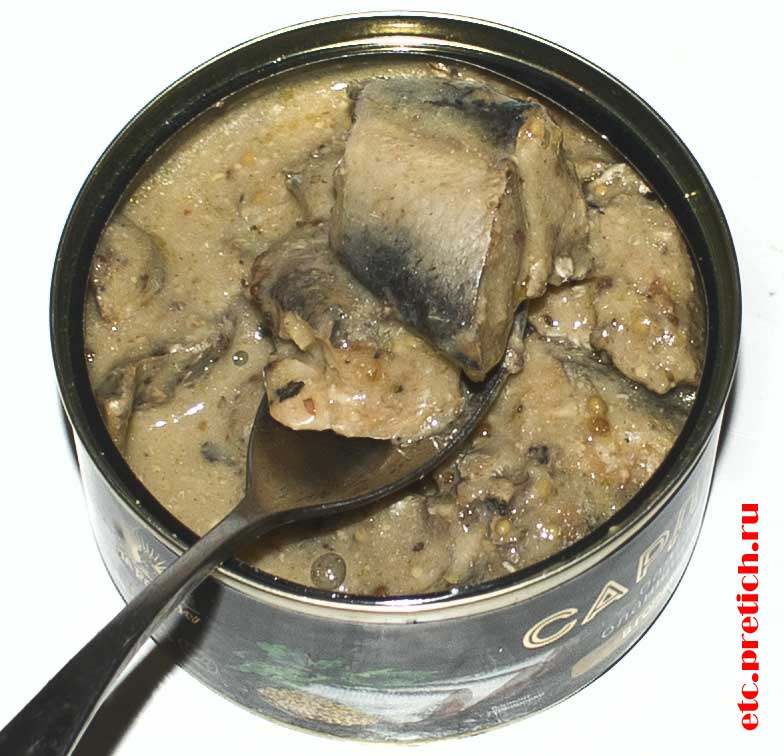 Консервы За Родину Сардины в горчичном соусе на троечку, вкус пойдет