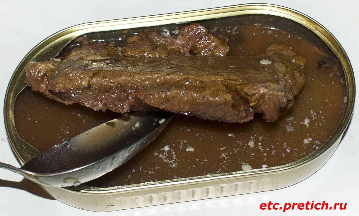 Кусковая говядина J.F.M. company Шымкент, Казахстан, тушенка, обзор и отзыв Кусковая говядина J.F.M. company Шымкент, Казахстан, тушенка, обзор и отзыв