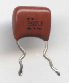 Конденсатор пленочный 392J - Made in China. сделано в Китае