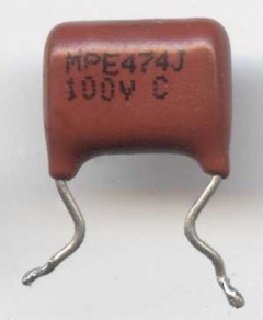 Конденсатор пленочный MPE474H 100V C - китайский кондёр