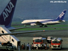 1982 год - самолеты японской авиакомпании All Nippon Airways